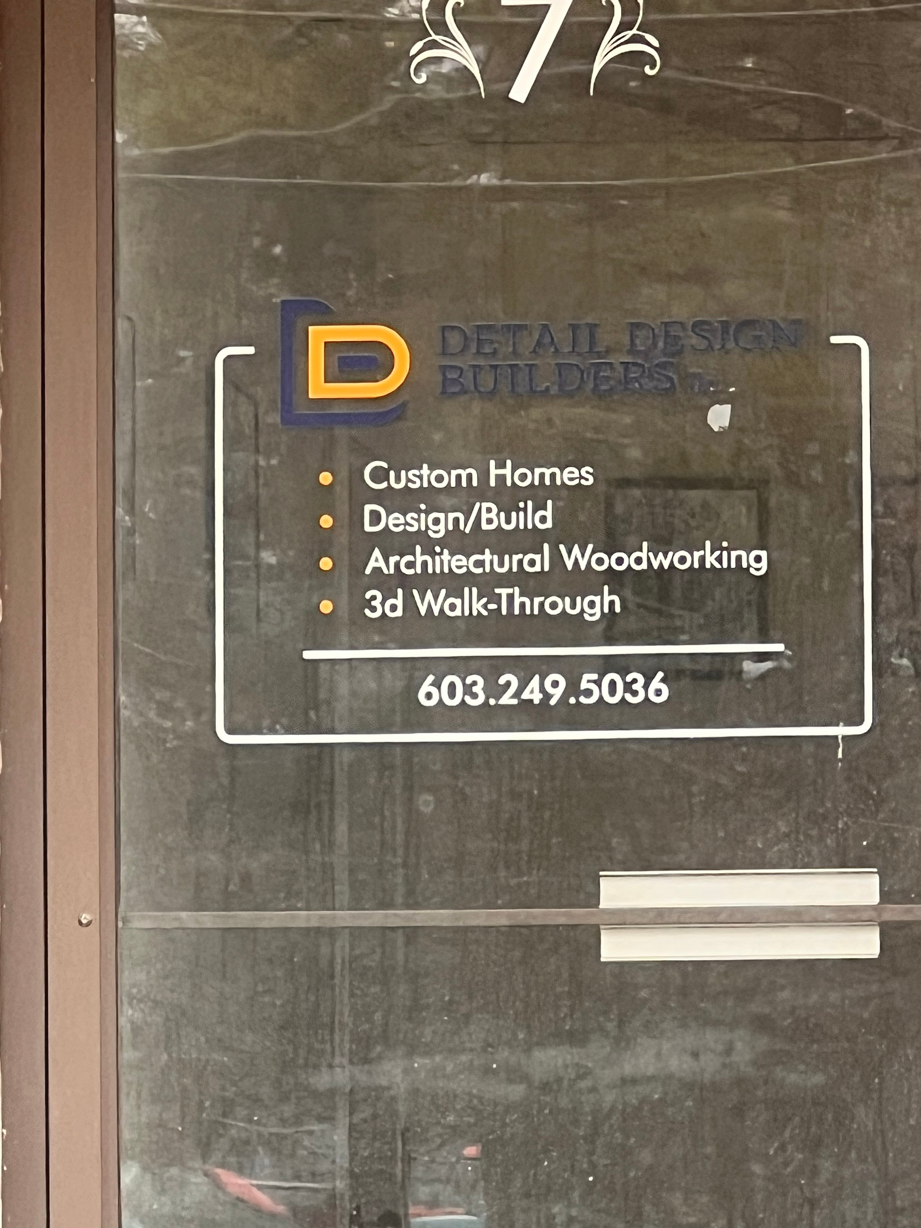 Detail Design Builders before bankruptcy